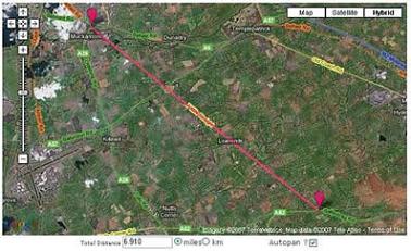 One Mile From My Location Distance Calculator