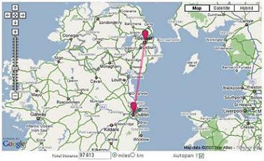 Satellite Map Distance Calculator Distance Calculator