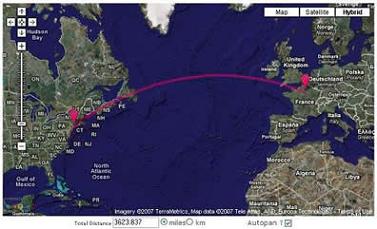 Daft Logic Map Distance Distance Calculator